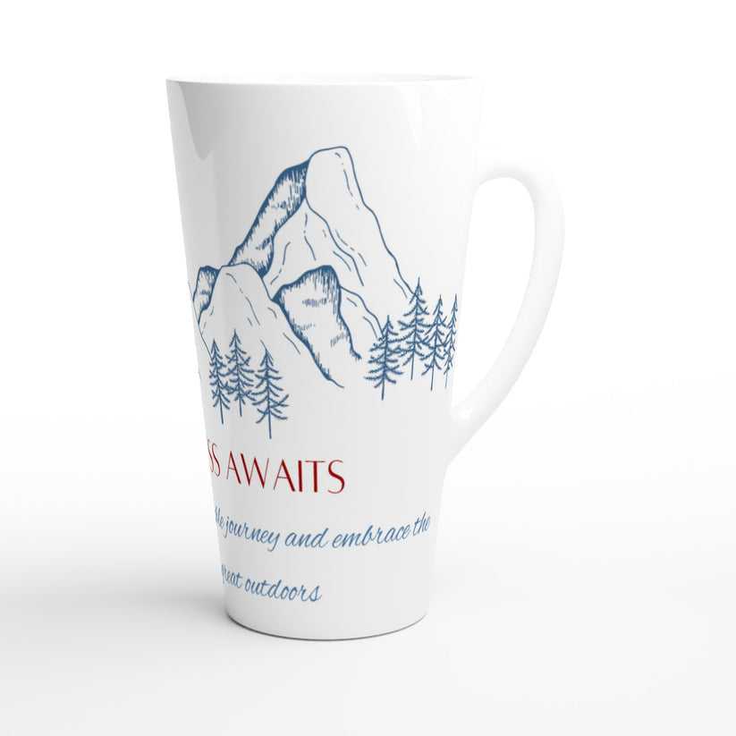Wilderness Awaits Latte Mug Design By HadiArts