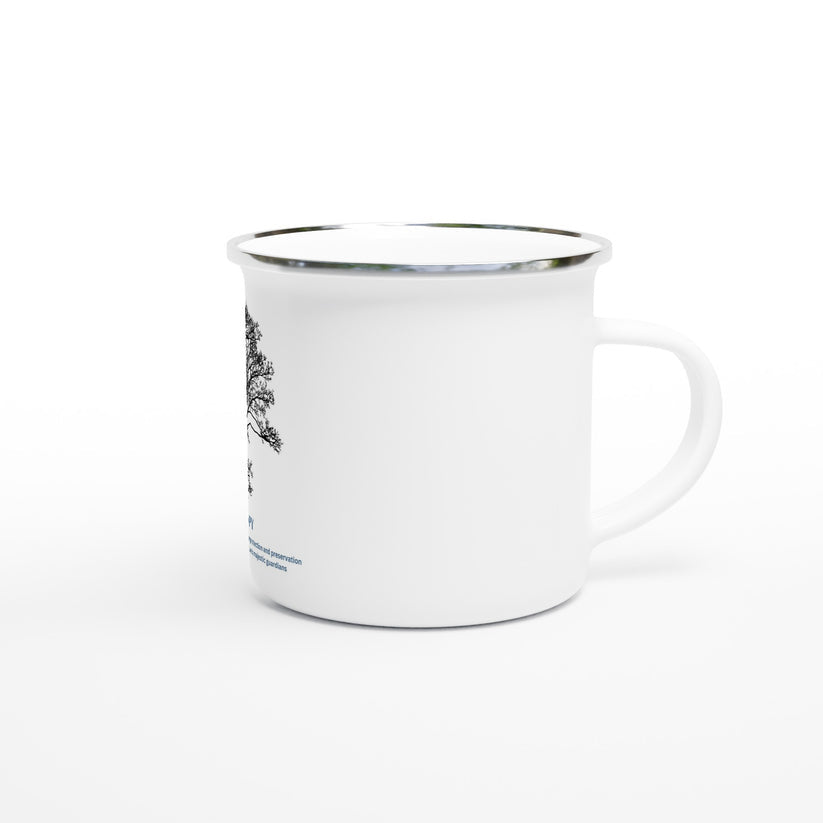 Secure Canopy Enamel Mug Design By HadiArts