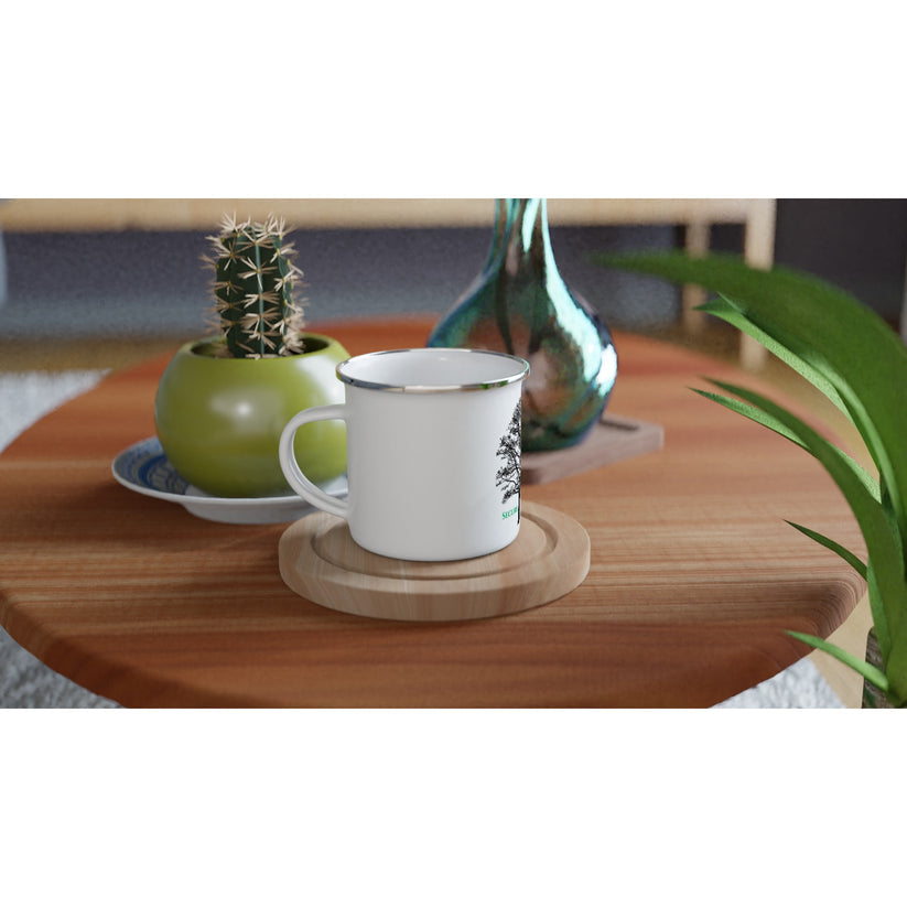 Secure Canopy Enamel Mug Design By HadiArts